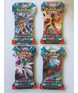 4 New Pokemon Scarlet &amp; Violet Paradox Rift Booster Packs - 40 Total Cards - €31,45 EUR
