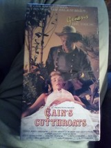 Cain&#39;s Cutthroats (VHS, 1988, Genesis Home Video) SEALED . - $29.69