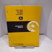 John Deere 1800, 2300, 3200 Portable Generators Operator&#39;s Manual OM-TY2... - £10.11 GBP