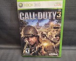 Call of Duty 3 (Microsoft Xbox 360, 2006) Video Game - $9.90