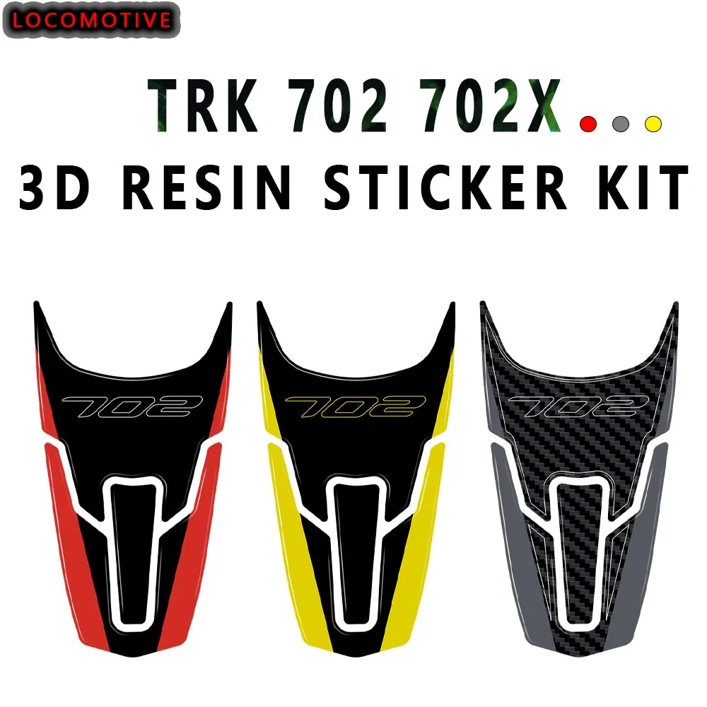 2023 TRK702X Sticker 3D Gel Epoxy Sticker Kit 3D Motorcycle front end Protection - £18.77 GBP