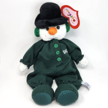 18" People Pals Softees Christmas Snow Snowman Stuffed Animal Plush Toy New Tag - $75.05