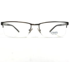 Chaps Eyeglasses Frames CP 2075 102 Red Silver Clear Rectangular 53-16-140 - £32.88 GBP