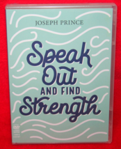 Pastor Joseph Prince Speak Out &amp; Find Strength 2 Cd &amp; Dvd Sermon Set New Sealed - £10.16 GBP