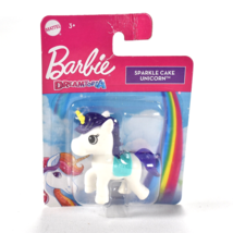 Barbie Dreamtopia Unicorn Sparkle Cake White Purple Mattel Toy - £11.00 GBP