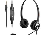 Cell Phone Headset W/Lightweight Secure-Fit Headband, Pro Noise Cancelin... - $61.99