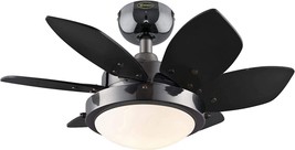 Westinghouse Lighting 7224600 Quince Indoor Ceiling Fan With Light,, Gun Metal - £117.15 GBP