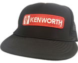 KENWORTH Vtg TRUCKER Mesh SNAP BACK Black Foam Front CAP HAT (New Withou... - $37.99