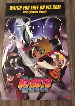 Boruto Naruto Next Generations Anime Nycc Comc Con Exclusive Promo Poster Print - £11.68 GBP