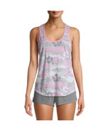 Secret Treasures Women&#39;s Camo Sleep Tank Top Multicolor Size XL (16-18) - $15.83