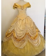 Beauty and the Beast Belle Dress, Princess Belle Cosplay Halloween Costume - £143.08 GBP
