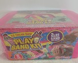 GirlZone Ice Cream Shop Play Sand Kit Sensory Play 2lbs Moldable Sand w/... - $19.79