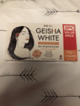 1- Geisha White Scar And Blemish Soap Intense 65g x 3 bars inside box  - €24,30 EUR