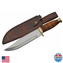 SZCO Full Tang 12" Skinning Knife Stainless Steel Blade Camping Hunting - $32.71