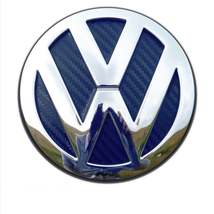 VW Golf MK7.5 Blue Carbon Fibre - Rear Badge Inserts. GTI R32 TDI - £12.53 GBP