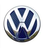 VW Golf MK7.5 Blue Carbon Fibre - Rear Badge Inserts. GTI R32 TDI - £12.57 GBP