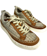 Dolce Vita women&#39;s Nicona Brown Multi-Woven/Leather Sneakers sizze 8.5 - €21,84 EUR