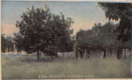 EZRA MEEKER FRONTIERSMAN-PIONEER HOME-PUYALLUP WASHINGTON-OREGON TRAIL P... - £4.33 GBP