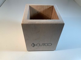 Cutco Wood Utensil Holder - £23.49 GBP