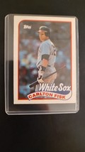 1989 Topps - #695 Carlton Fisk Chicago White Sox - $1.50
