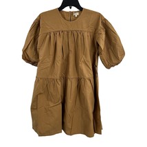 The Simple Folk Harriet Dress Camel 7-8 Year New - $47.41