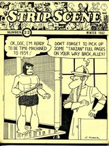 Strip Scene #22 Winter 1982-newspaper comic strip fanzine-Carl Horak-Patsy-VF - £34.72 GBP