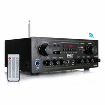 250-Watt Compact Bluetooth Audio Stereo Receiver With Fm Radio - £124.55 GBP