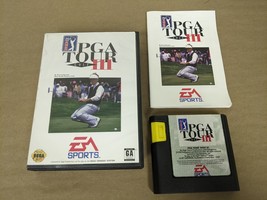 PGA Tour Golf 3 Sega Genesis Complete in Box - £7.44 GBP