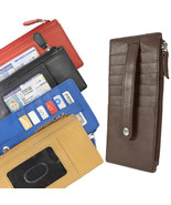 Women Long Leather Thin Wallet Cute Purse Multi ID Credit Card Holder Gift - $12.99