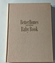 Vintage Better Homes and Gardens Baby Book 1956 Hardcover Parent Handbook - £7.03 GBP