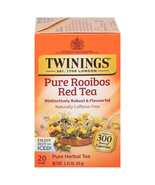 Pure Rooibos Red Herbal Tea Individually Wrapped Bags, 20 Count (Pack of... - $194.75 MXN