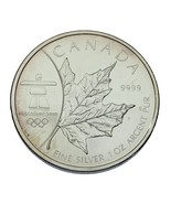2008 Canada Silver Vancouver Olympics Silver Coin Unc. - £45.69 GBP