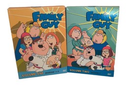 Family Guy Seasons 1 &amp; 2 Volume 1 And Season 3 Volume 2 DVD Set - £0.94 GBP