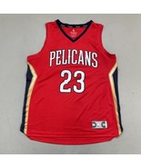 New Orleans Pelicans Jersey Anthony Davis Mens Sz Large Fanatics - £21.74 GBP
