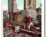 Park Row Buildings St Paul New York City NY Detroit Publishing UDB Postc... - £3.17 GBP