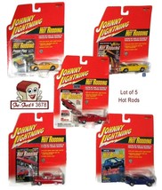 Johnny Lightning Popular Hot Rodding 5 Cars Cutlass, Camaro, Belair - Ho... - $49.95