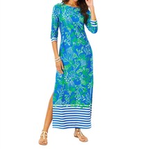 Lilly Pulitzer seralina maxi dress in Briny Blue a Bit Salty - size XS - $155.43