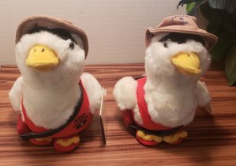 Set of 2 7&quot; Plush Aflac Ducks Life Protector Series - $10.00