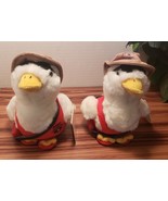 Set of 2 7&quot; Plush Aflac Ducks Life Protector Series - $10.00