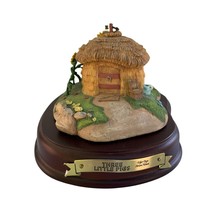 Disney WDCC Enchanted Places Three Little Pigs Fifer Pigs Straw House w/ Box - £35.59 GBP