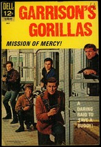 Garrison's Gorillas #3-TV Photo cover- Dell Comic FN - £29.08 GBP
