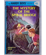 HARDY BOYS Mystery of the Spiral Bridge Frank Dixon Hardcover Book 1995 - £5.22 GBP