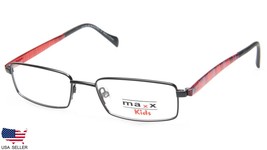 New Maxx Kids 281M Black /RED Eyeglasses Glasses Frame Junior 47-16-135 B25mm - £30.22 GBP