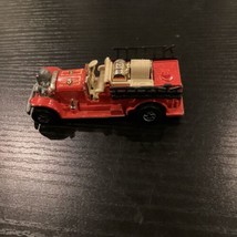 Vintage 1980 Hot Wheels Old Number 5 Blackwalls Fire Engine Truck - £7.79 GBP