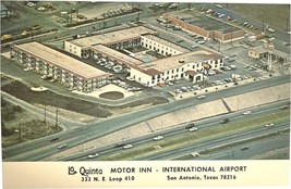 La Quinta Motor Inn, San Antonio, Texas, vintage postcard - £9.41 GBP