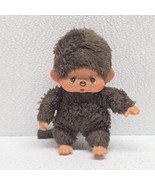 Vintage 1974 Sekiguchi Monchichi 5&quot; Brown Monkey Plush Doll Mattel - $415.43 MXN