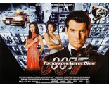 1997 Tomorrow Never Dies Movie Poster 16X11 007 James Bond Pierce Brosnan  - $11.64