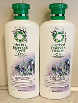 (2) Clairol Herbal Essences Naked Conditioner Rosemary Mint 13.5 Oz Each - $39.95