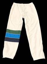 Lacoste Sport Windbreaker Track Pants White Green Blue Mens M NWOT image 6