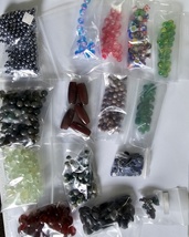 Huge Lot of Beads - Glass, Stone, Polymer Clay - £39.83 GBP